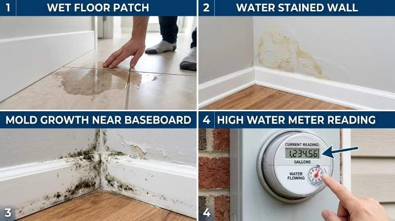 Signs You May Have a Slab Leak Under Your Home